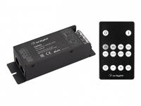 Диммер ARL-SYNC-DIM Black (12-24V, 1x25A, ПДУ 14кн, RF, RJ45)