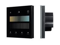 INTELLIGENT ARLIGHT Сенсорная панель SMART-DALI-301-11-1G-4SC-MIX-IN Black (BUS/24V, Touch, 2.4G)
