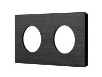 Рамка алюминиевая FRM-PRESTO-ALR-2-BK