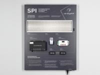 Стенд Системы Управления SPI 830x600mm (DB 3мм, пленка, лого)
