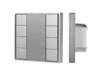 INTELLIGENT ARLIGHT Кнопочная панель DALI-201-23-4G-DIM-DT6-IN Silver (BUS, Frame)