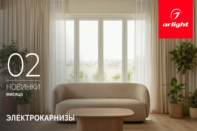 Новинки февраля: электрокарнизы