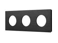 Рамка алюминиевая FRM-PRESTO-ALR-3-BK