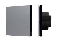 INTELLIGENT ARLIGHT Кнопочная панель SMART DALI-301-22-4K-D2-IN Grey (BUS, Frameless)