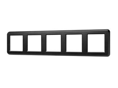Рамка пластиковая FRM-VERSA-PL-5-BK