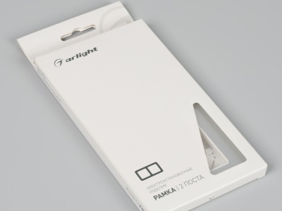 Рамка алюминиевая FRM-AKIRY-AL-2-SR