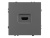Механизм HDMI розетки SCT-NOBE-MHD1-SFPL-GR Механизм HDMI розетки SCT-NOBE-MHD1-SFPL-GR