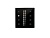 Панель Sens SR-2830B-AC-RF-IN Black (220V,MIX+DIM,4зоны)