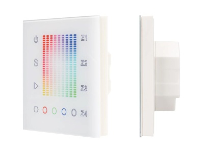 Панель Sens SR-2831AC-RF-IN White (220V,RGB,4зоны)