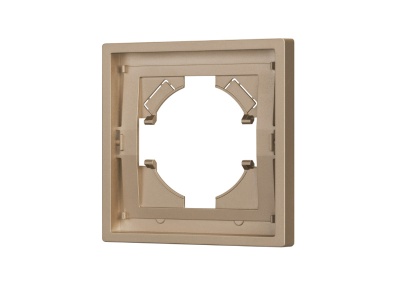 Рамка пластиковая FRM-TENDO-PL-1-GD