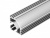 Алюминиевый Профиль T45-2000 (CT) ANOD Алюминиевый Профиль T45-2000 (CT) ANOD