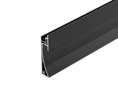 Профиль PLINTUS-H58-F-2000 BLACK