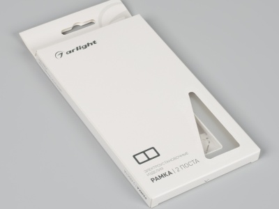 Рамка алюминиевая FRM-AKIRY-SFAL-2-SR