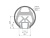 Профиль KLUS-POR-F-1000 ANOD