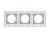 Рамка стеклянная FRM-GLARE-GC-3-WH Рамка стеклянная FRM-GLARE-GC-3-WH