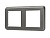 Рамка пластиковая FRM-VERSA-PL-2-GR