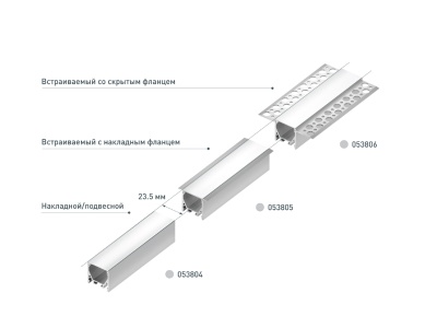 Профиль LINE-2525-2000 ANOD