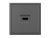 Механизм HDMI розетки SCT-NOBE-MHD1-SFPL-GR Механизм HDMI розетки SCT-NOBE-MHD1-SFPL-GR