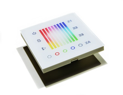 Панель Sens SR-2831AC-RF-IN White (220V,RGB,4зоны)