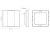 Панель Knob SR-2853K2-RF-UP White (3V, DIM, 1 зона) -2