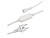 Шнур питания ARD-ICICLE-CLASSIC-1.5M White (230V, 1.6A)