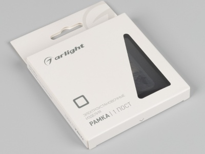 Рамка стеклянная FRM-OMALI-SFGS-1-BK